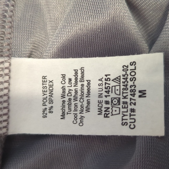 Velvet grey blue top - Impressions boutique - Picture 6 of 6